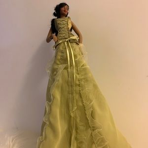 Vintage Porcelain Doll - Tassel Doll